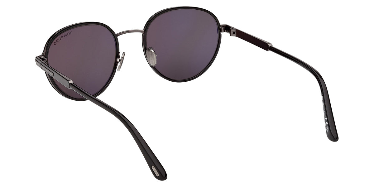 Tom Ford FT1339 JET-02 01A 51 - Shiny Black / Smoke #id:ft133901a_s:100115