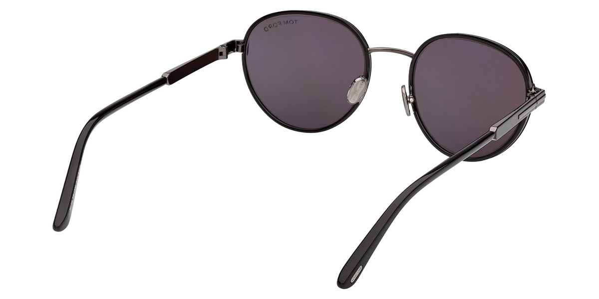 Tom Ford FT1339 JET-02 01A 51 - Shiny Black / Smoke #id:ft133901a_s:100125