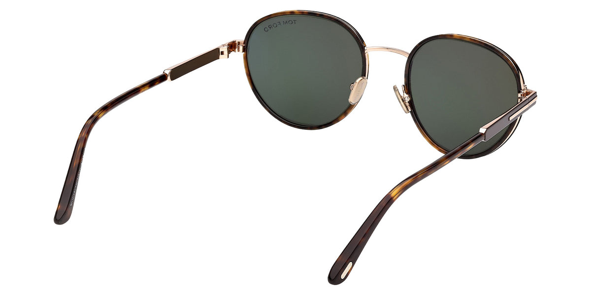 Tom Ford FT1339 JET-02 52N 51 - Dark Havana / Green #id:ft133952n_s:102125