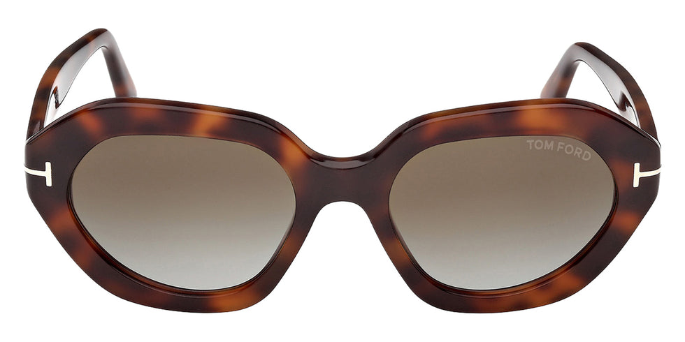 Tom Ford FT1341 MERYL-02 53P 53 - Blonde Havana / Gradient Green #id:ft134153p_s:100100