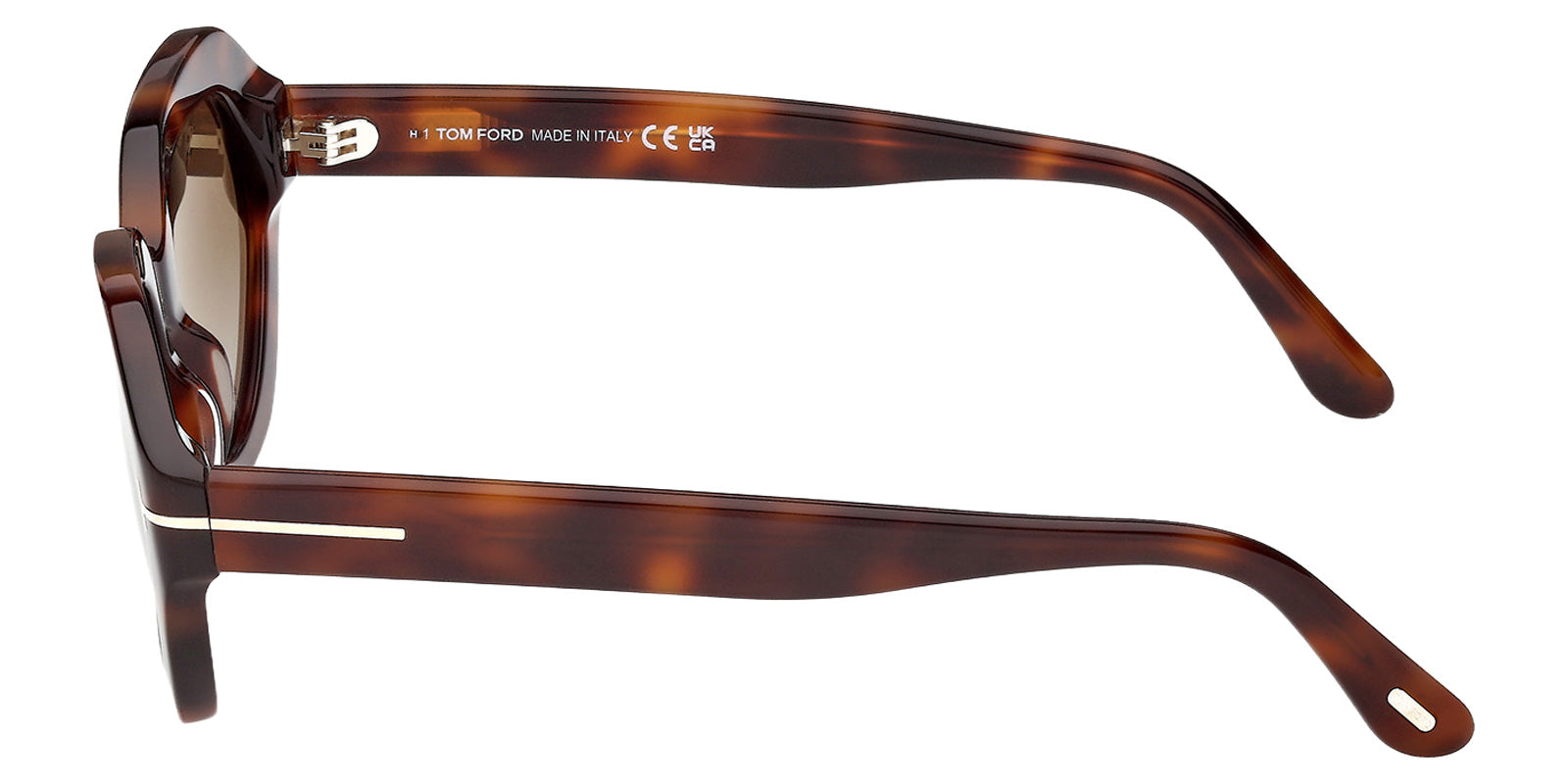 Tom Ford FT1341 MERYL-02 53P 53 - Blonde Havana / Gradient Green #id:ft134153p_s:100110