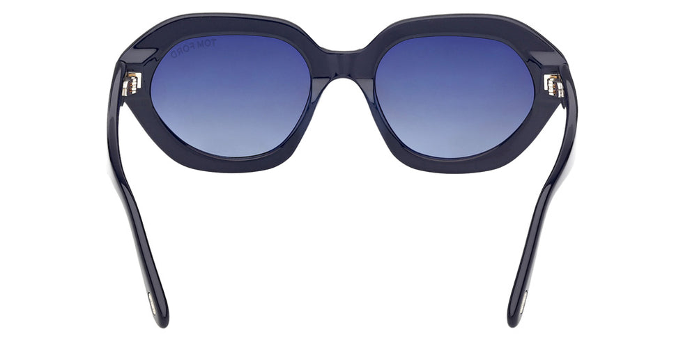 Tom Ford FT1341 MERYL-02 90W 53 - Shiny Blue / Gradient Blue #id:ft134190w_s:100120