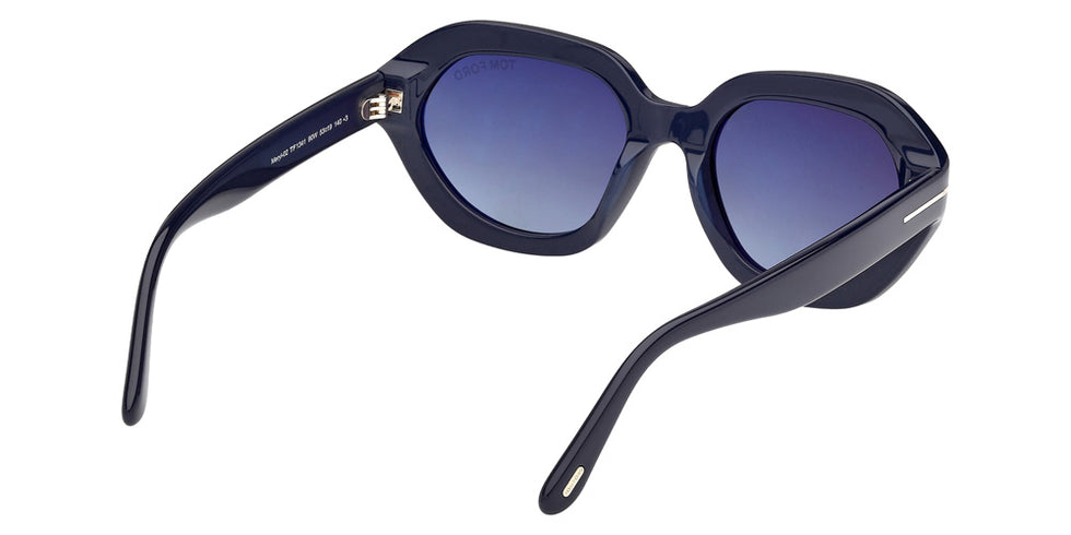 Tom Ford FT1341 MERYL-02 90W 53 - Shiny Blue / Gradient Blue #id:ft134190w_s:100125