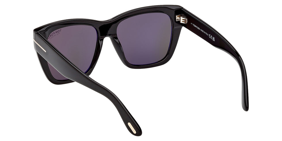 Tom Ford FT1343 01D 55 - Shiny Black / Smoke Polarized 01D #id:ft134301d_s:102115