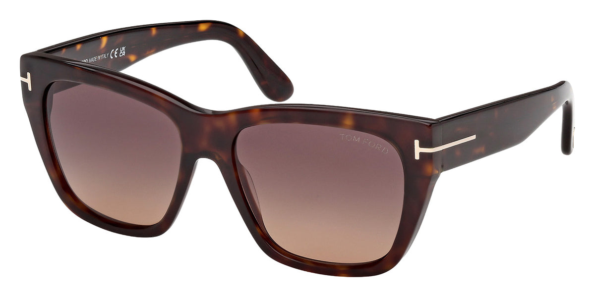 Tom Ford FT1343 FLYNN-02 52T 55 - Dark Havana / Gradient Bordeaux #id:ft134352t_s:100105