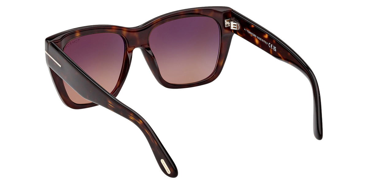 Tom Ford FT1343 FLYNN-02 52T 55 - Dark Havana / Gradient Bordeaux #id:ft134352t_s:100115