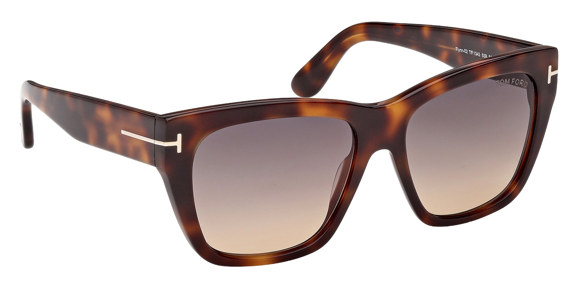 Tom Ford FT1343 53B 55 - Blonde Havana / Gradient Smoke 53B #id:ft134353b_s:104135