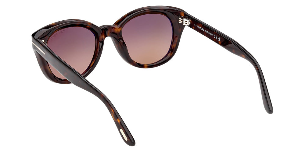 Tom Ford FT1344 NIKA-02 52T 49 - Dark Havana / Gradient Bordeaux #id:ft134452t_s:104115