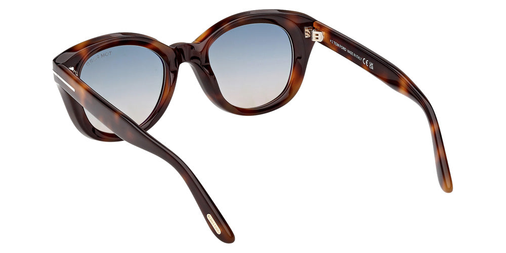 Tom Ford FT1344 NIKA-02 53P 49 - Blonde Havana / Gradient Green #id:ft134453p_s:106115