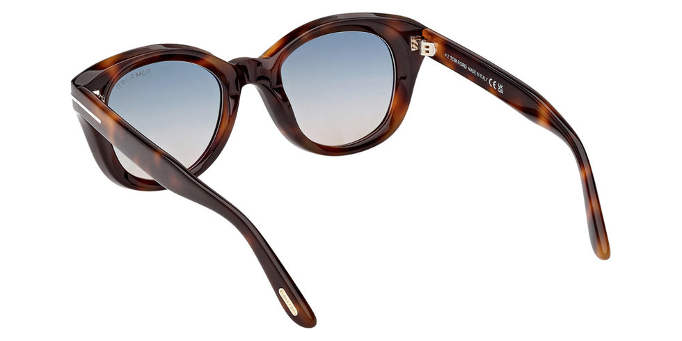 Tom Ford FT1344 NIKA-02 53P 49 - Blonde Havana / Gradient Green #id:ft134453p_s:106115