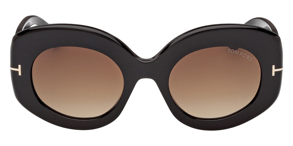 Tom Ford FT1346 01F 51 - Shiny Black / Gradient Brown 01F #id:ft134601f_s:100100