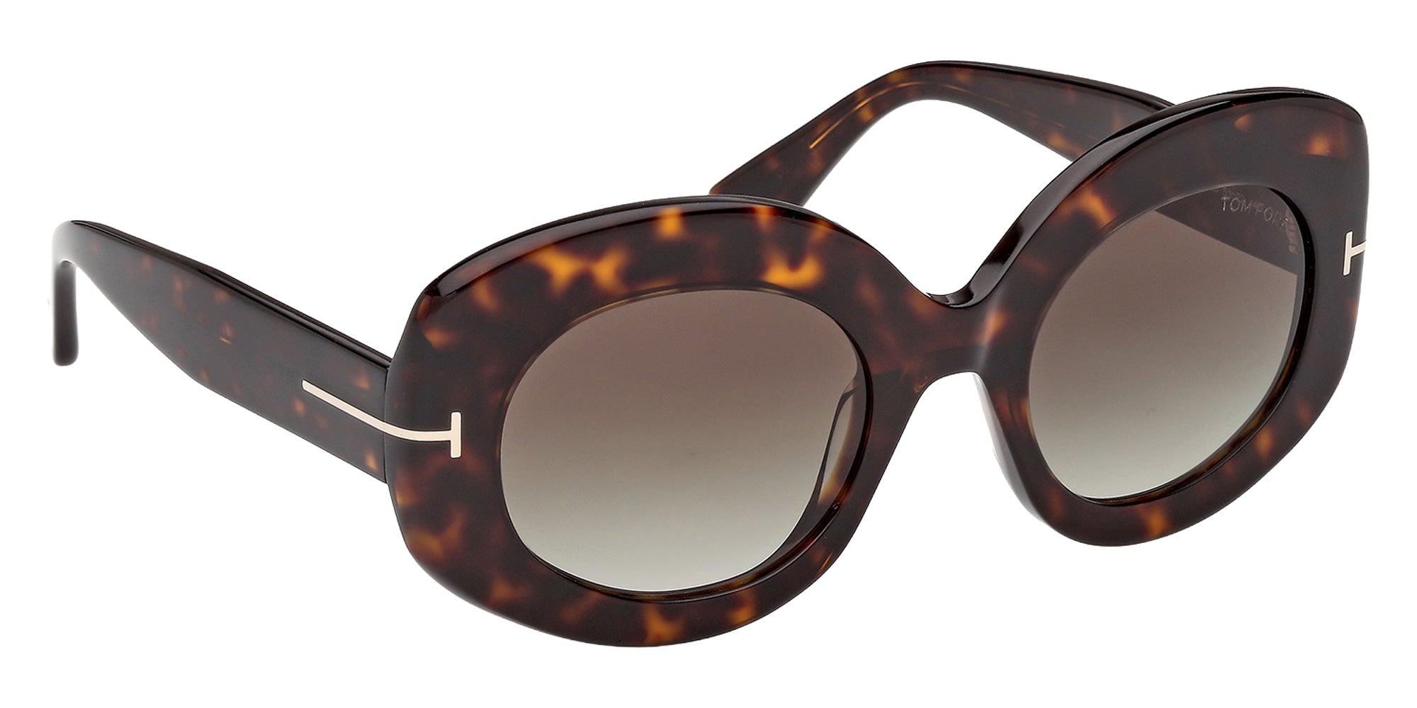 Tom Ford FT1346 52B 51 - Dark Havana / Gradient Smoke 52B #id:ft134652b_s:102135
