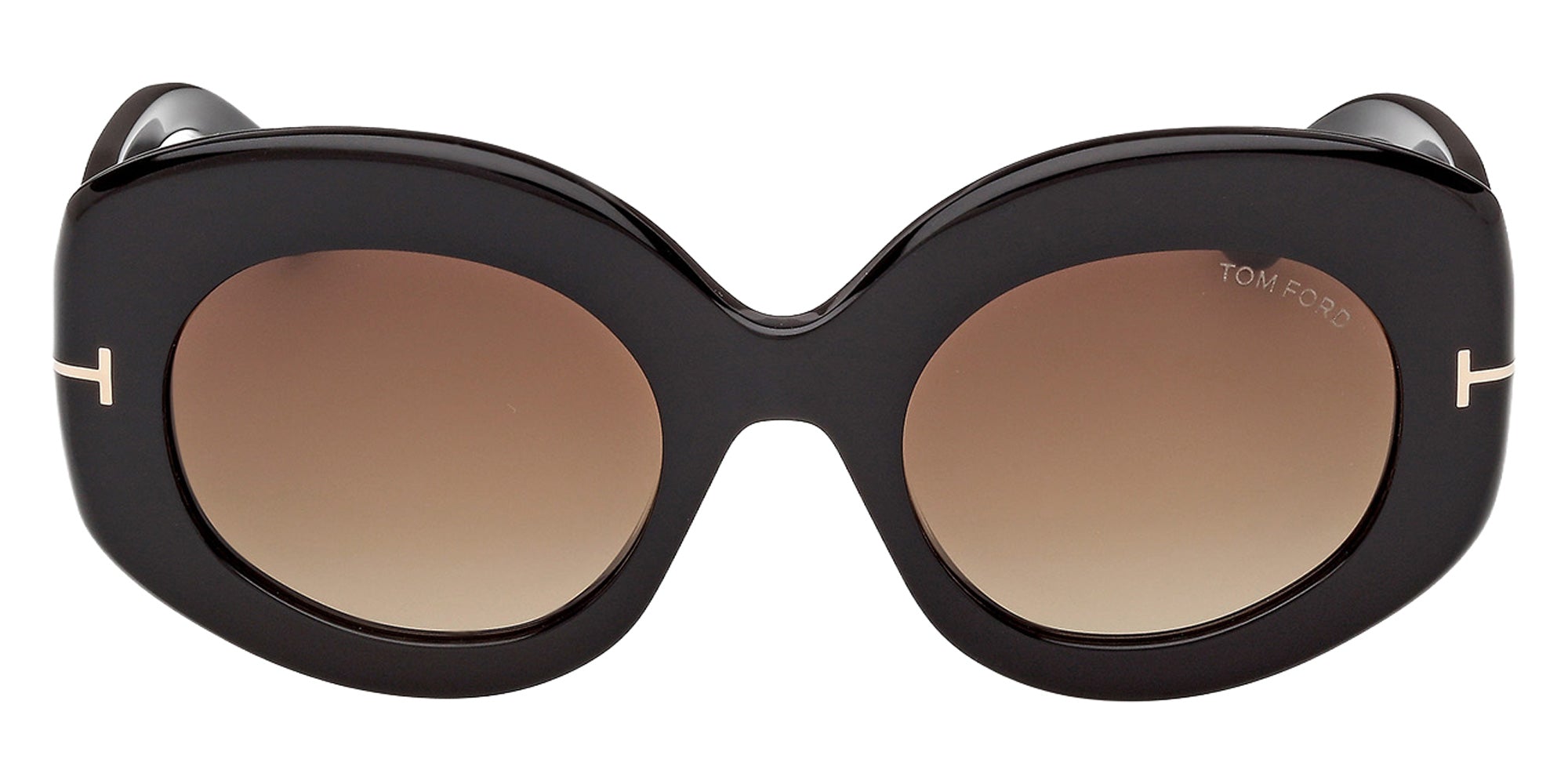 Tom Ford FT1346-F 01F 53 - Shiny Black / Gradient Brown 01F #id:ft1346f01f_s:100100