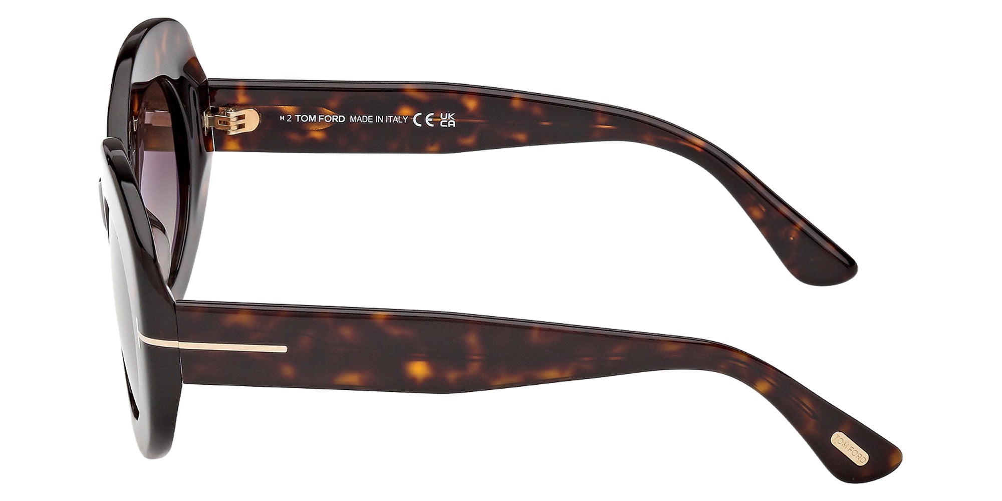 Tom Ford FT1346-F 52B 53 - Dark Havana / Gradient Smoke 52B #id:ft1346f52b_s:102110