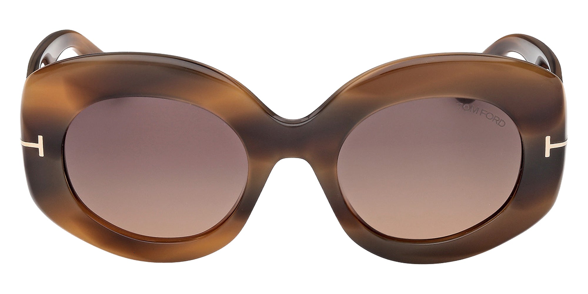 Tom Ford FT1346-F 55T 53 - Colored Havana / Gradient Bordeaux 55T #id:ft1346f55t_s:104100