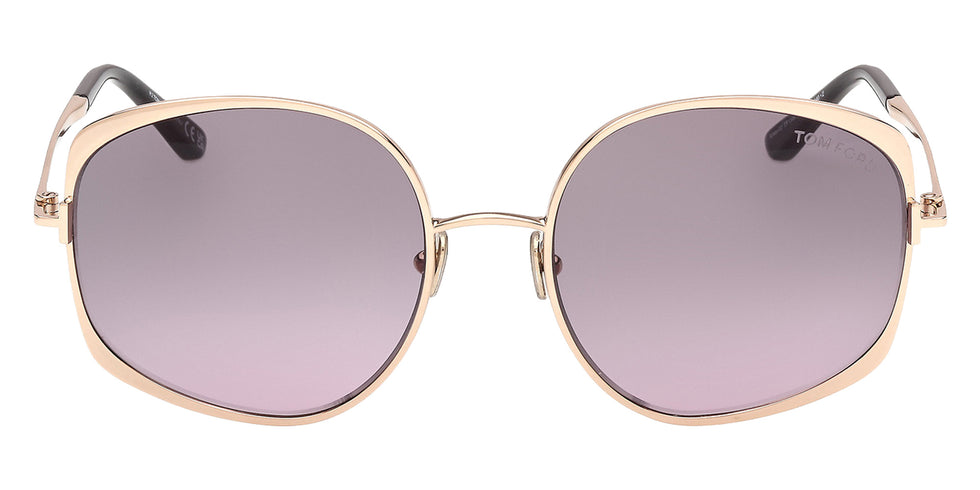 Tom Ford FT1349 28B 58 - Shiny Rose Gold / Gradient Smoke 28B #id:ft134928b_s:102100
