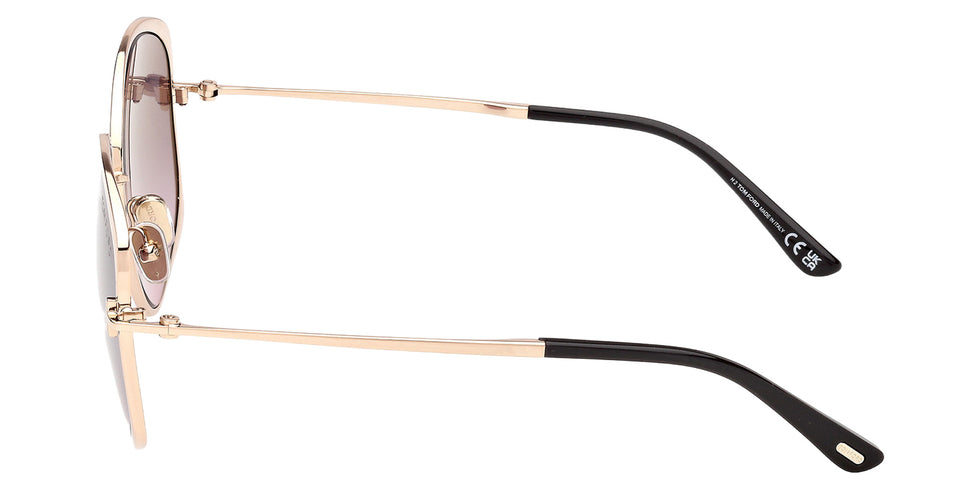 Tom Ford FT1349 28B 58 - Shiny Rose Gold / Gradient Smoke 28B #id:ft134928b_s:102110