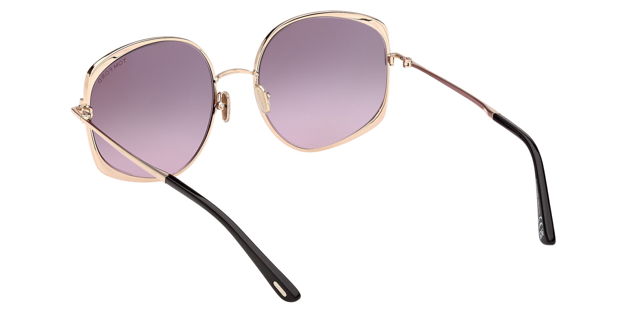 Tom Ford FT1349 28B 58 - Shiny Rose Gold / Gradient Smoke 28B #id:ft134928b_s:102115
