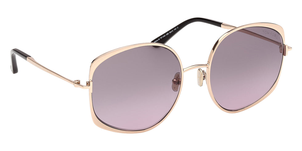 Tom Ford FT1349 28B 58 - Shiny Rose Gold / Gradient Smoke 28B #id:ft134928b_s:102135
