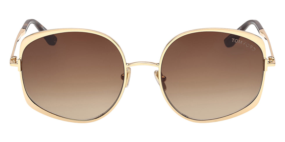 Tom Ford FT1349 30F 58 - Shiny Deep Gold / Gradient Brown 30F #id:ft134930f_s:104100