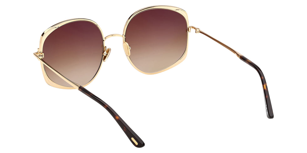 Tom Ford FT1349 30F 58 - Shiny Deep Gold / Gradient Brown 30F #id:ft134930f_s:104115