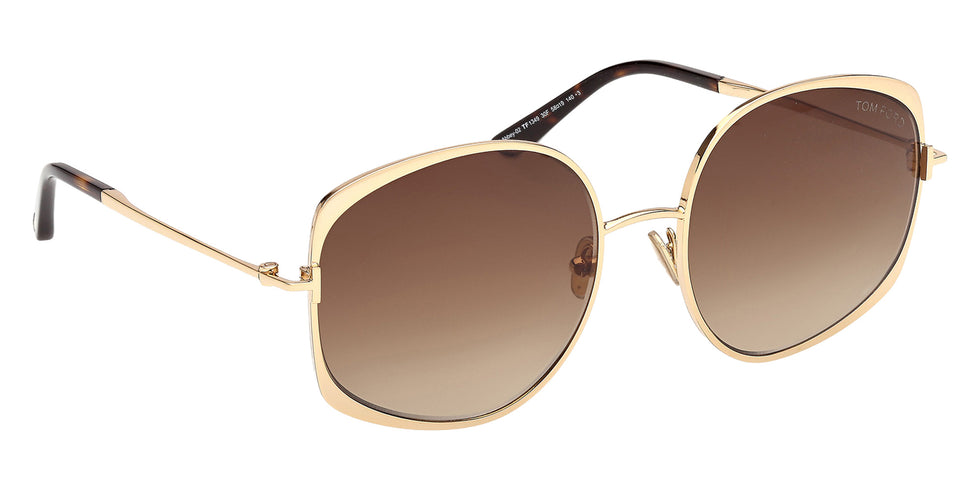 Tom Ford FT1349 30F 58 - Shiny Deep Gold / Gradient Brown 30F #id:ft134930f_s:104135