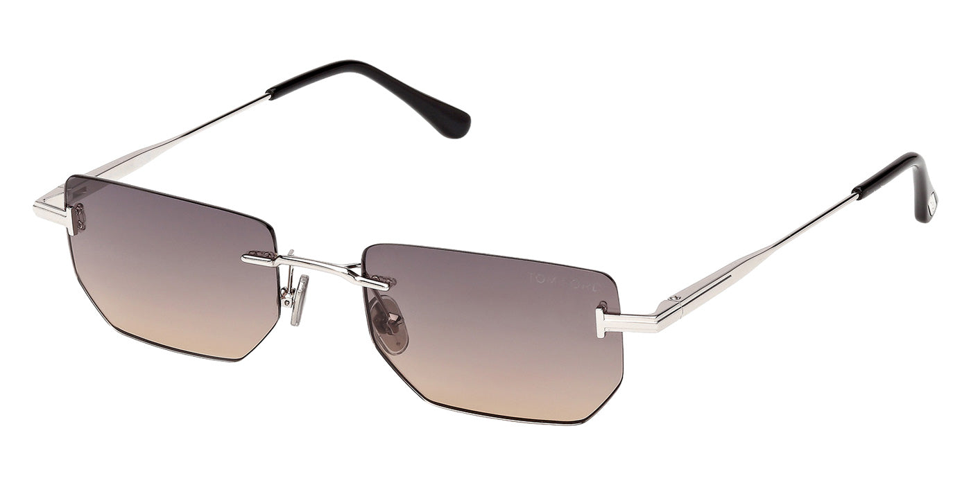 Tom Ford FT1355 ETHAN-02 16B 53 - Shiny Palladium / Gradient Smoke #id:ft135516b_s:100105