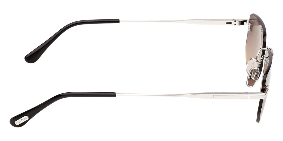 Tom Ford FT1355 ETHAN-02 16B 53 - Shiny Palladium / Gradient Smoke #id:ft135516b_s:100130