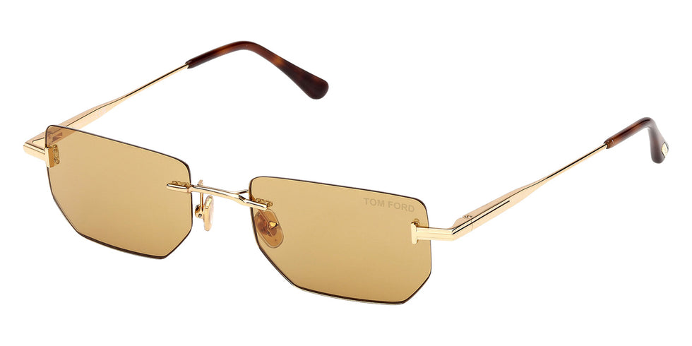 Tom Ford FT1355 ETHAN-02 30E 53 - Shiny Deep Gold / Brown #id:ft135530e_s:104105