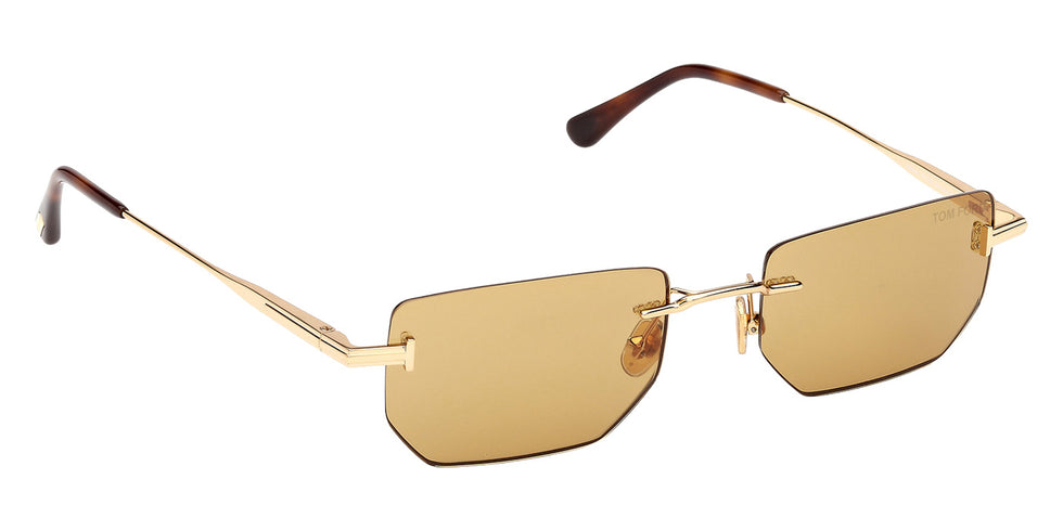 Tom Ford FT1355 ETHAN-02 30E 53 - Shiny Deep Gold / Brown #id:ft135530e_s:104135