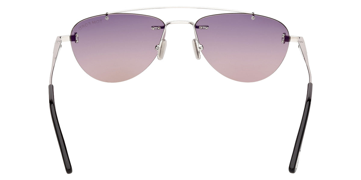 Tom Ford FT1356 ASTOR-02 16B 55 - Shiny Palladium / Gradient Smoke #id:ft135616b_s:100120