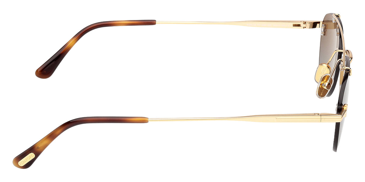 Tom Ford FT1356 ASTOR-02 30F 55 - Shiny Deep Gold / Gradient Brown #id:ft135630f_s:104130