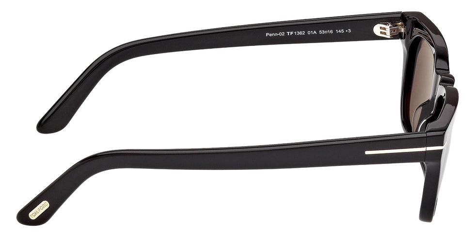 Tom Ford FT1362 01A 53 - Shiny Black / Smoke 01A #id:ft136201a_s:100130