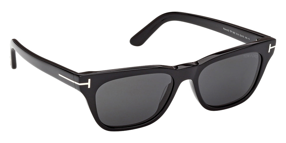 Tom Ford FT1362 01A 53 - Shiny Black / Smoke 01A #id:ft136201a_s:100135