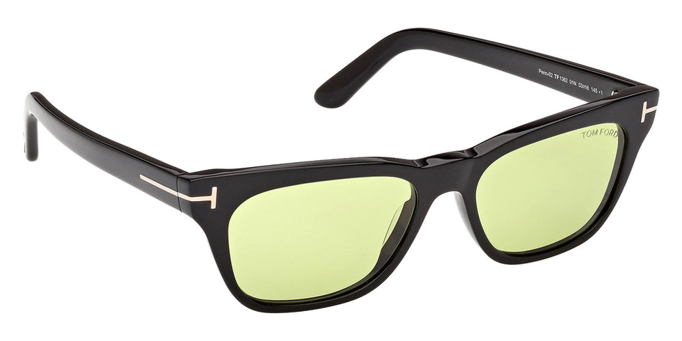 Tom Ford FT1362 PENN-02 01N 53 - Shiny Black / Green #id:ft136201n_s:100135