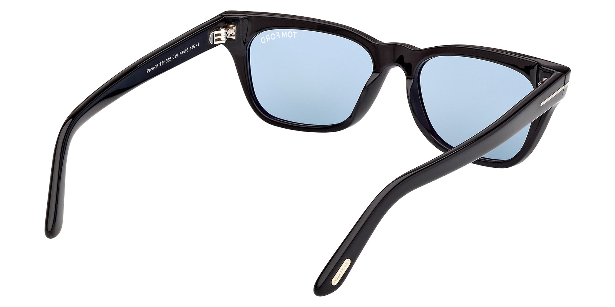 Tom Ford FT1362 01V 53 - Shiny Black / Blue 01V #id:ft136201v_s:102125