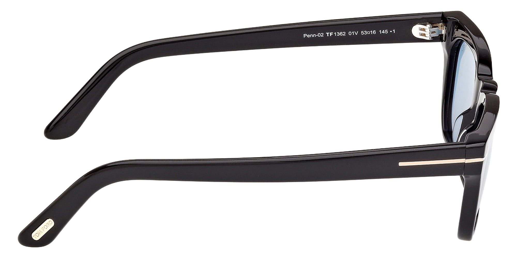 Tom Ford FT1362 01V 53 - Shiny Black / Blue 01V #id:ft136201v_s:102130