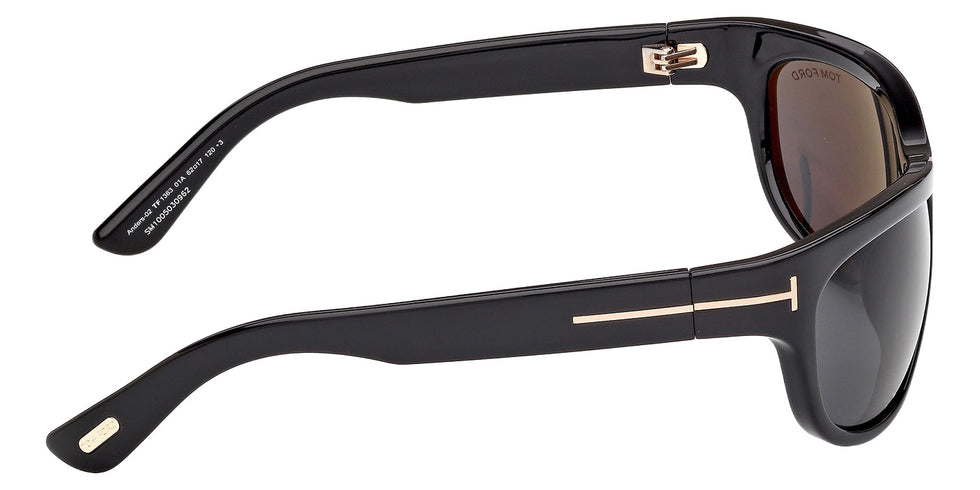 Tom Ford FT1363 ANDERS-02 01A 62 - Shiny Black / Smoke #id:ft136301a_s:100130