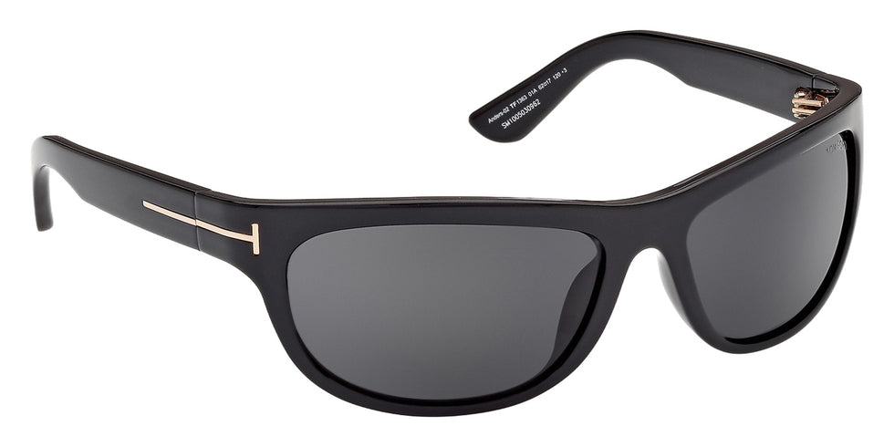 Tom Ford FT1363 ANDERS-02 01A 62 - Shiny Black / Smoke #id:ft136301a_s:100135