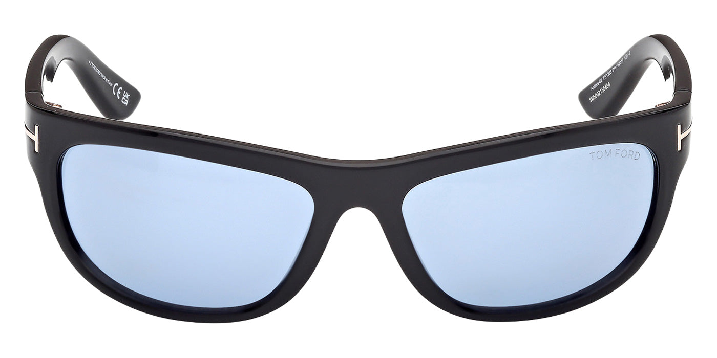 Tom Ford FT1363 ANDERS-02 01V 62 - Shiny Black / Blue #id:ft136301v_s:102100