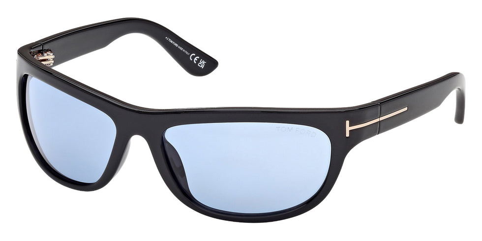 Tom Ford FT1363 ANDERS-02 01V 62 - Shiny Black / Blue #id:ft136301v_s:102105