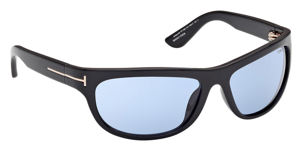 Tom Ford FT1363 ANDERS-02 01V 62 - Shiny Black / Blue #id:ft136301v_s:102135