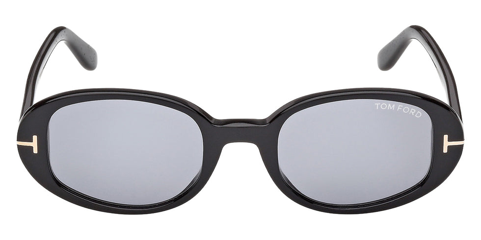 Tom Ford FT1364 IGGY 01A 49 - Shiny Black / Smoke #id:ft136401a_s:100100