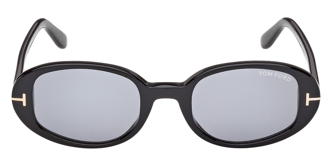 Tom Ford FT1364 IGGY 01A 49 - Shiny Black / Smoke #id:ft136401a_s:100100