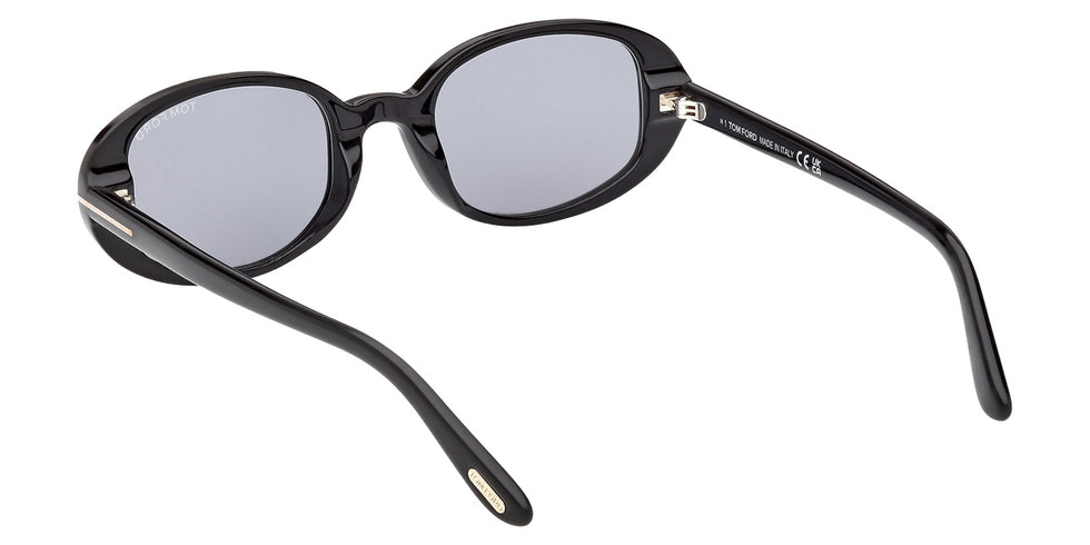 Tom Ford FT1364 IGGY 01A 49 - Shiny Black / Smoke #id:ft136401a_s:100115