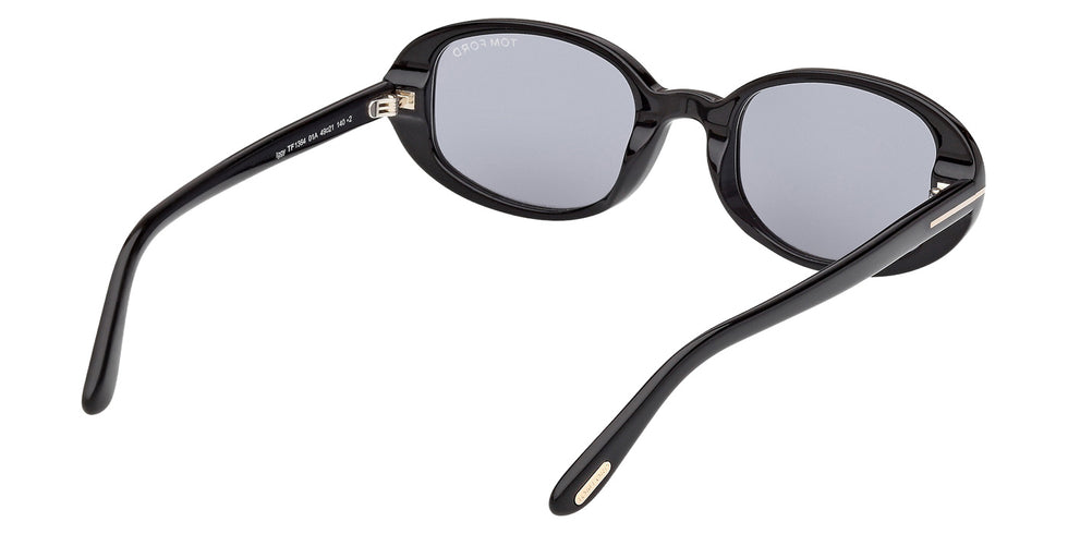 Tom Ford FT1364 IGGY 01A 49 - Shiny Black / Smoke #id:ft136401a_s:100125
