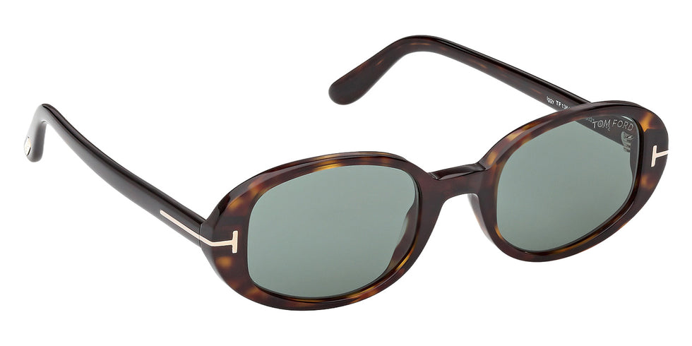 Tom Ford FT1364 IGGY 52N 49 - Dark Havana / Green #id:ft136452n_s:102135