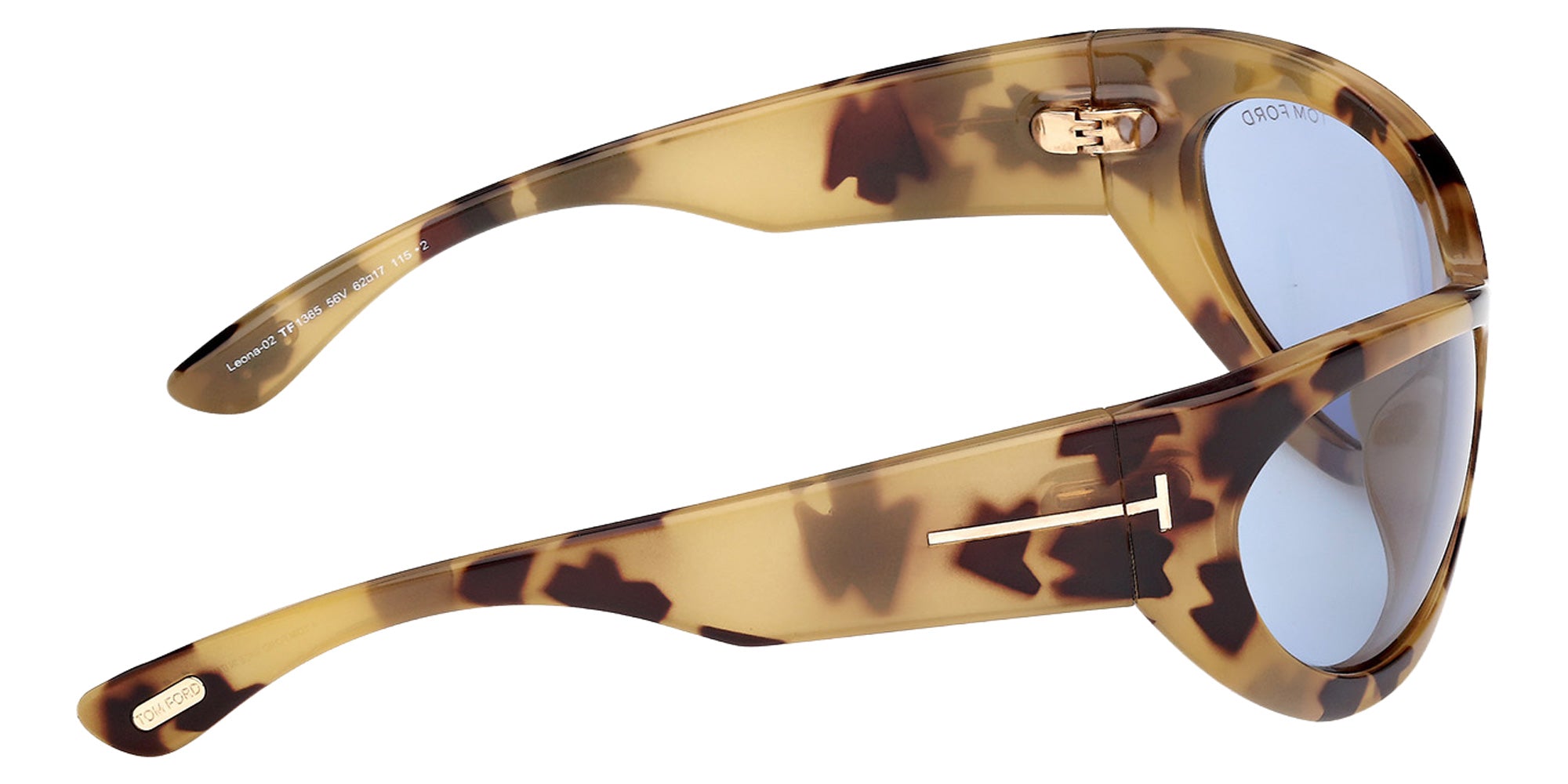 Tom Ford FT1365 56V 62 - Colored Havana / Blue 56V #id:ft136556v_s:104130