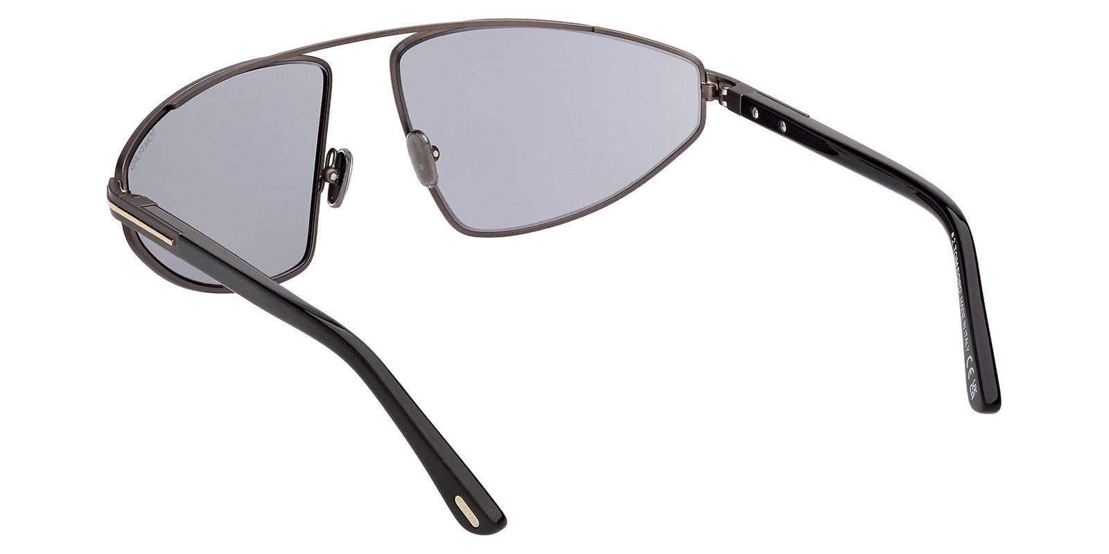 Tom Ford FT1399 PARKER-02 13A 64 - Matte Dark Ruthenium / Smoke #id:ft139913a_s:100115