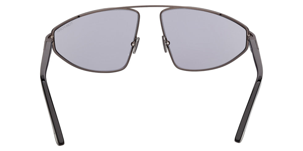 Tom Ford FT1399 PARKER-02 13A 64 - Matte Dark Ruthenium / Smoke #id:ft139913a_s:100120